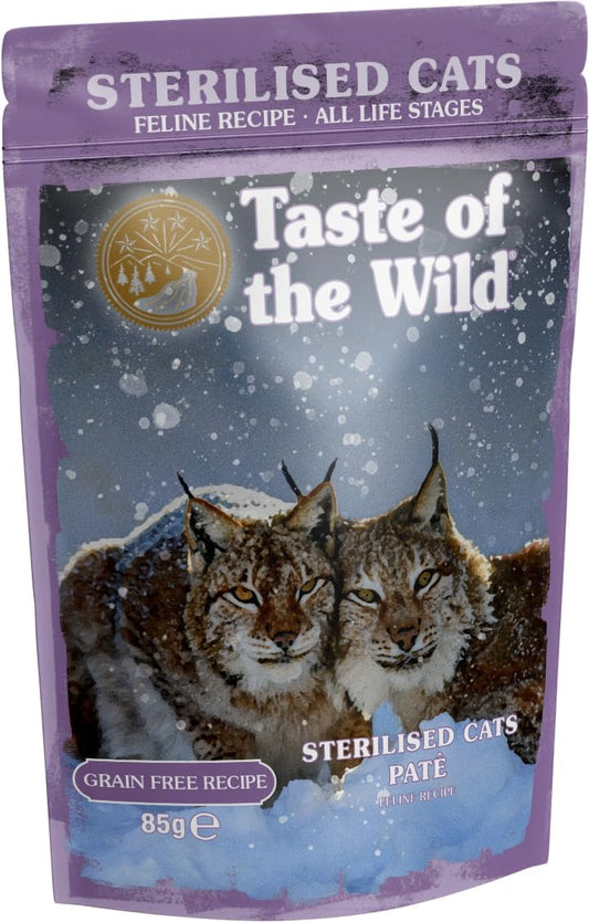 Taste of The Wild Gato Adult Sterilised Paté 12 x 85g