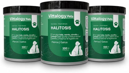 Vittalogy Halitosis 3x100 gr【PACK AHORRO】