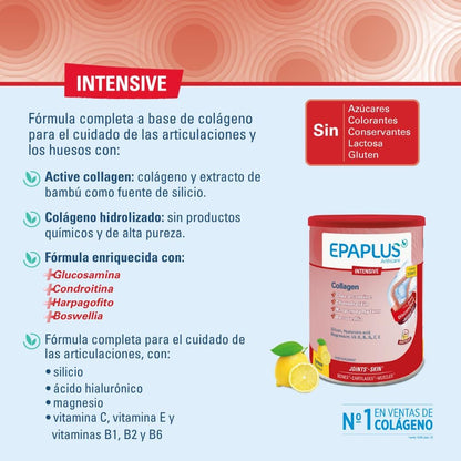 EPAPLUS Arthicare Intensive Collagene Polvere gusto Limone 288gr