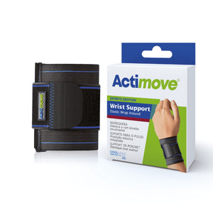 Actimove Muñequera Elástica Ajustable Talla Universal-1