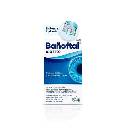 BAÑOFTAL Ojo Seco Multidosis 0,4% 10ml-1