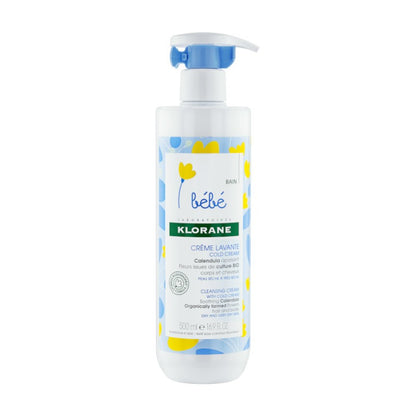 KLORANE BEBÉ Crema Limpiadora Cold Cream 500ml-1