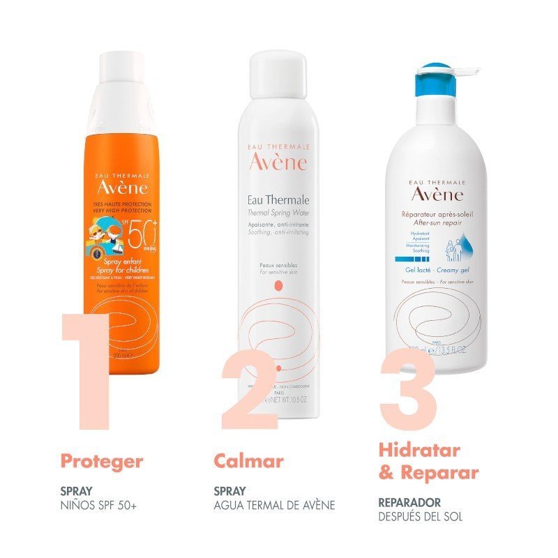 AVÈNE Protector Solar Spray Niños SPF 50+ DUPLO 2x200ml-5