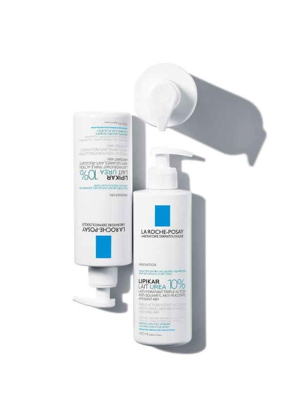 LIPIKAR Lait Urée 10% Leche Corporelle 400 ml - LA ROCHE POSAY