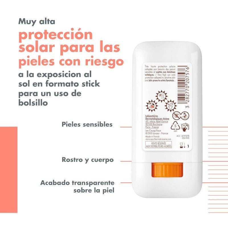 AVÈNE Protector Solar SunsiStick KA SPF50+ DUPLO 2x20g-3