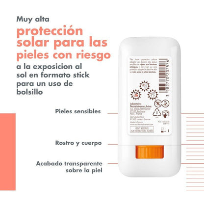 AVÈNE Protector Solar SunsiStick KA SPF50+ DUPLO 2x20g-3