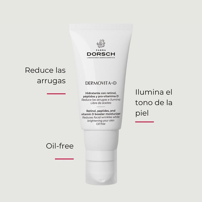 Farma Dorsch Dermovita Crema Facial Antiedad OIL FREE con retinol y péptidos 50 ml-2