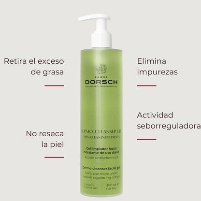 Farma Dorsch Gel Limpiador Piel Grasa o con Tendencia Acné 200 ml-2