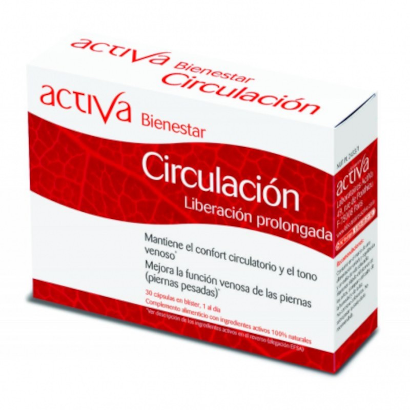 Activa Bienestar Circulacion 30 Cápsulas Activa-1