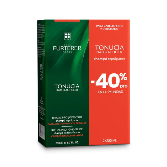 René Furterer Tonucia Champú Revitalizante Projuventud 2x200 ml