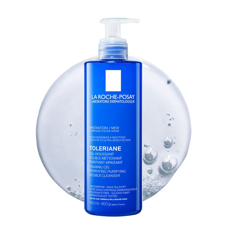 La Roche Posay Toleriane Gel Espumoso Doble Limpiador 400ml-5