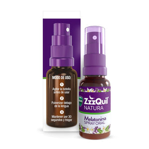 ZzzQuil Natura Spray Oral de Melatonina 30 ml-1