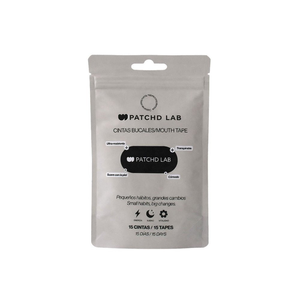 Patchd Lab cintas bucales Black 15 cintas