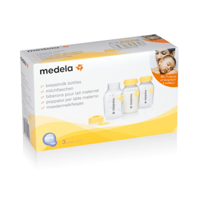 Medela Biberones de 150 ml sin BPA Pack 3 unidades-1