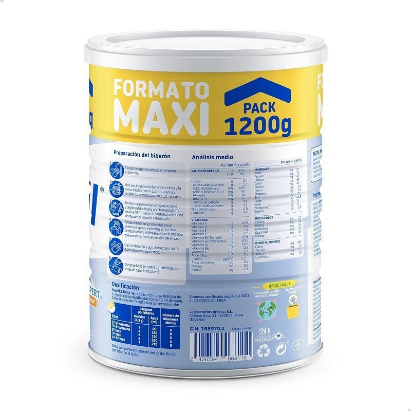 BLEMIL Forte 1 Leche para Lactantes PACK 6x1200gr-7