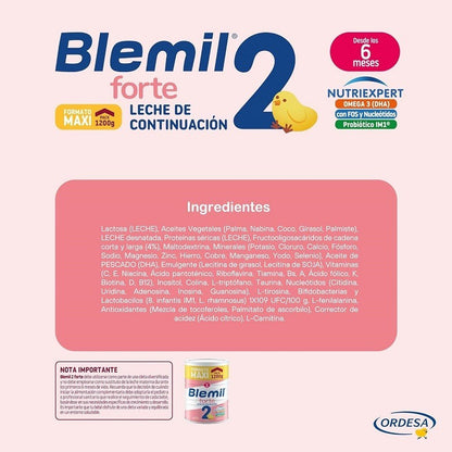 BLEMIL Forte 2 Leche de Continuación PACK 3x1200gr-4