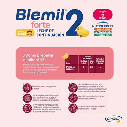 BLEMIL Forte 2 Leche de Continuación PACK 6x1200gr-6