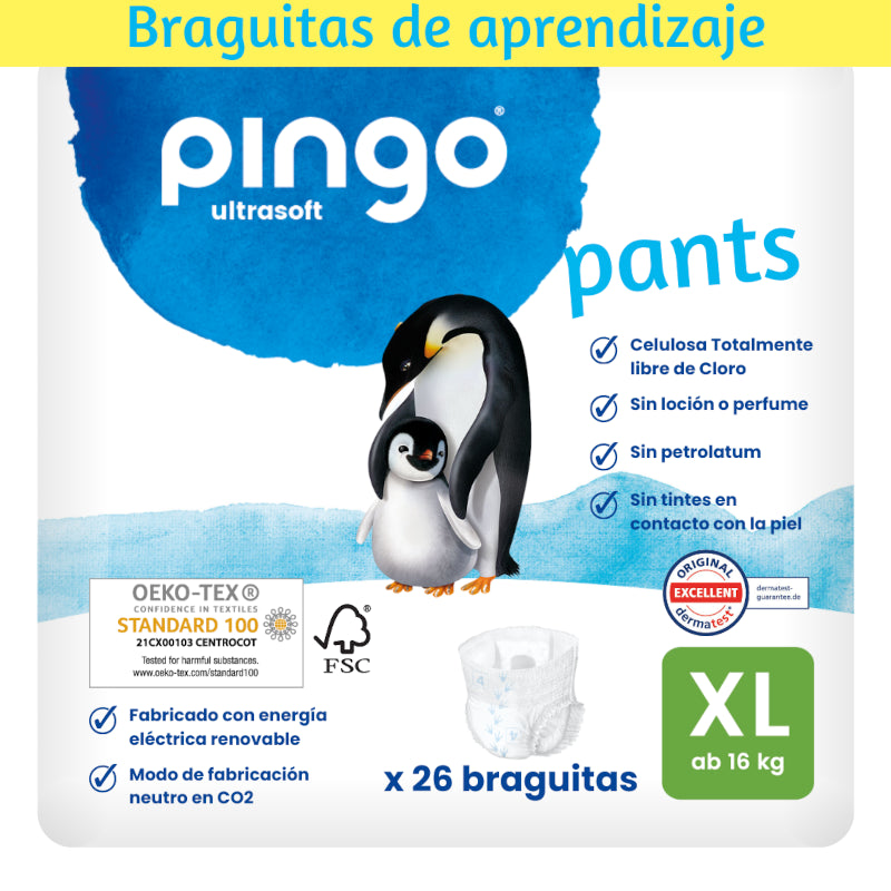 Pingo Pañales-Braguitas Ecológicos Talla 6 26 uds-2