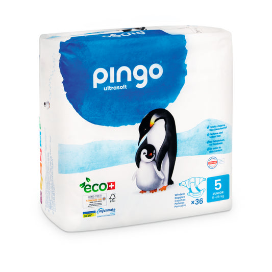 Pingo Pañales Ecológicos Talla 5 Junior 36 uds-1