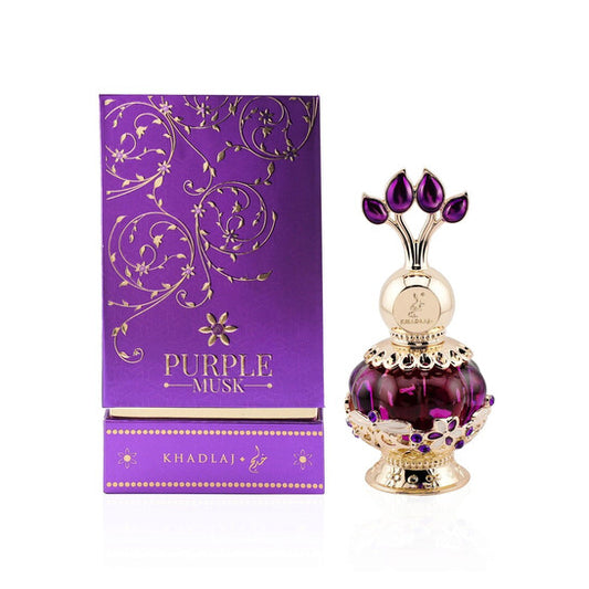Khadlaj Purple Musk Aceite de Perfume 20ml-1