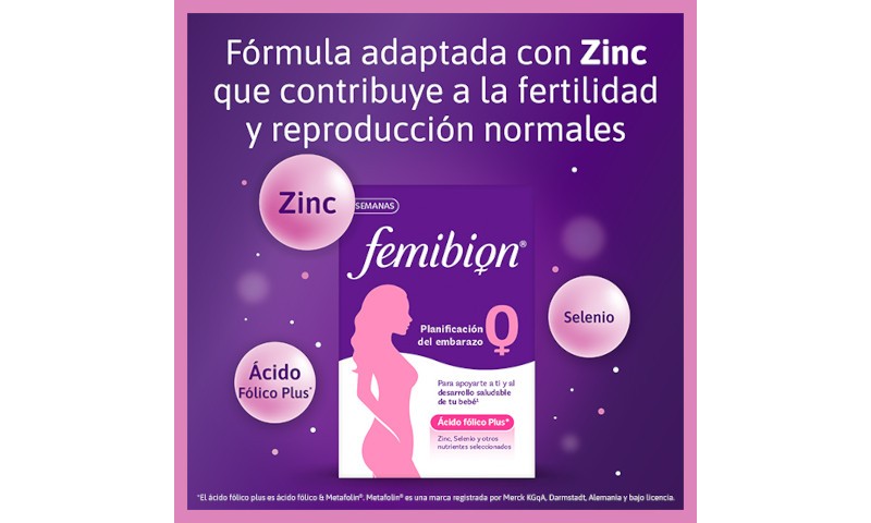 FEMIBION 0 Planificación Embarazo 28 Comprimidos-3