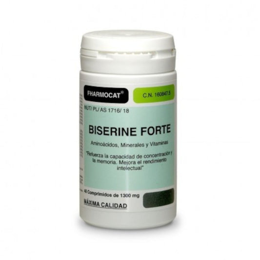 Fharmocat Biserine Forte 1300 mg 40 Comprimidos-1