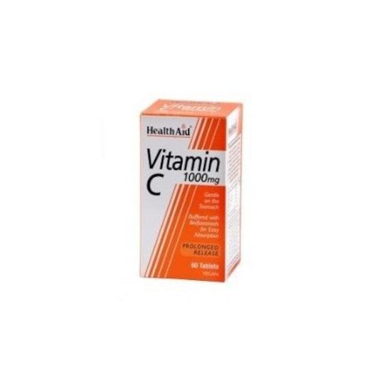 Health Aid Vitamina C 1000 mg con Bioflavonoides 60 Comprimidos-1