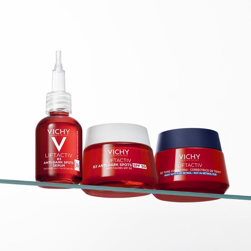 VICHY Liftactiv B3 Crema de Noche Antimanchas con Retinol 50ml-10