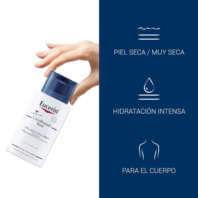 EUCERIN Urea Repair Plus Loción 10% Urea 100ml-3