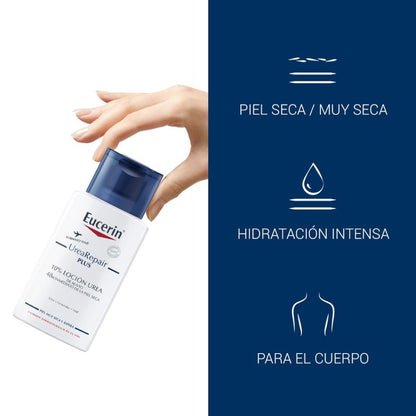 EUCERIN Urea Repair Plus Loción 10% Urea 100ml-3