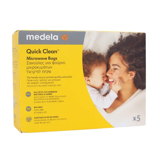 MEDELA Bolsas de Esterilización para Microondas Quick Clean 5 uds-1