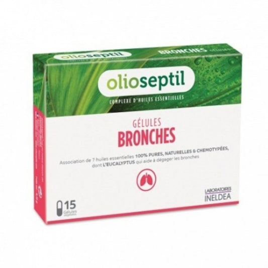 Ineldea Olioseptil Bronquios 15 Cápsulas-1