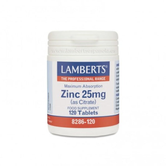 Lamberts Zinc 25 mg 120 Comprimidos-1