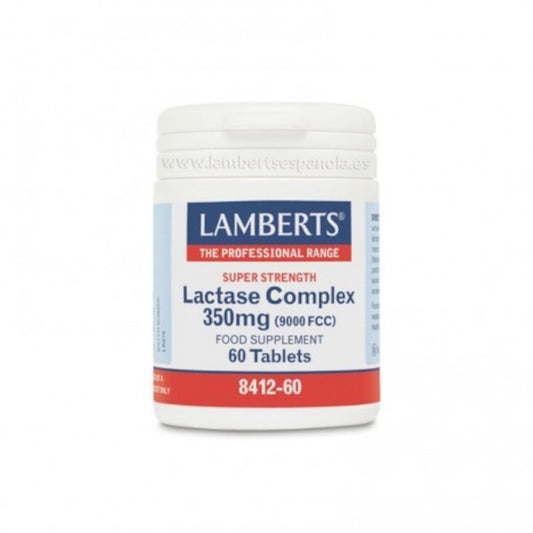 Lamberts Complejo de Lactasa 350 mg 60 Comprimidos-1