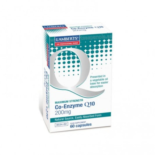Lamberts Coenzima Q10 200 mg 60 Cápsulas-1
