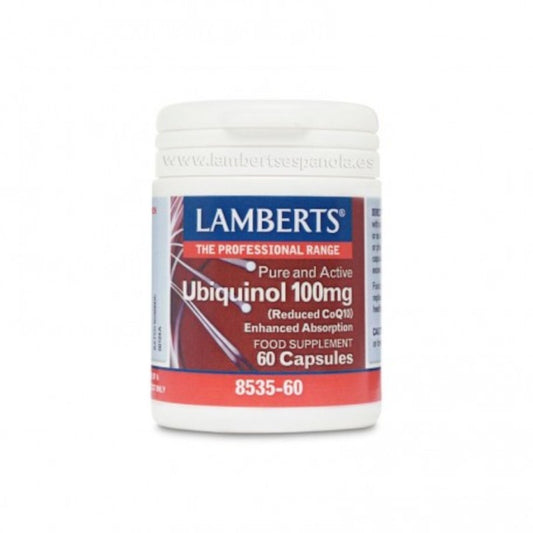 Lamberts Ubiquinol 100 mg 60 Cápsulas-1