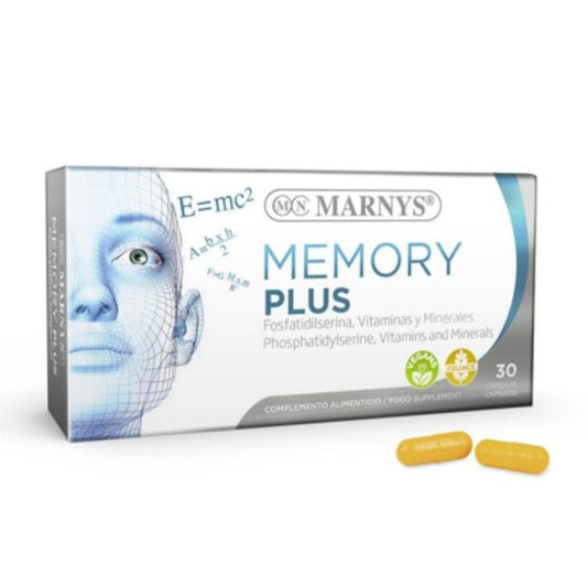 Marnys Memory Plus Sin Dióxido de Titanio 30 Cápsulas-1