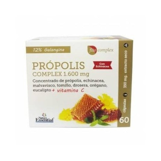Nature Essential Própolis Complex 1600 mg 60 Cápsulas-1