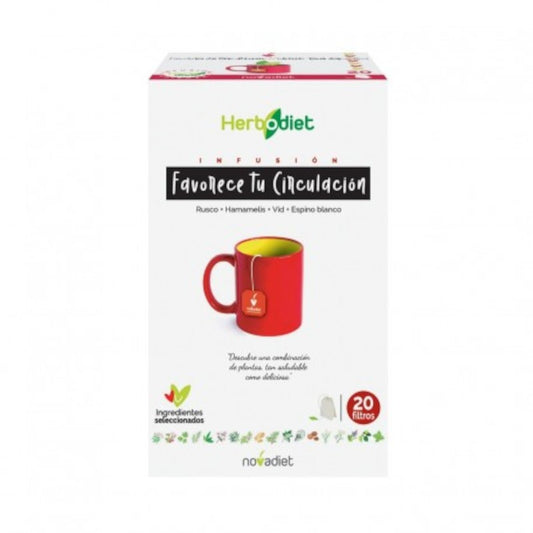 Novadiet Herbodiet Favorece tu Circulación 20 filtros-1