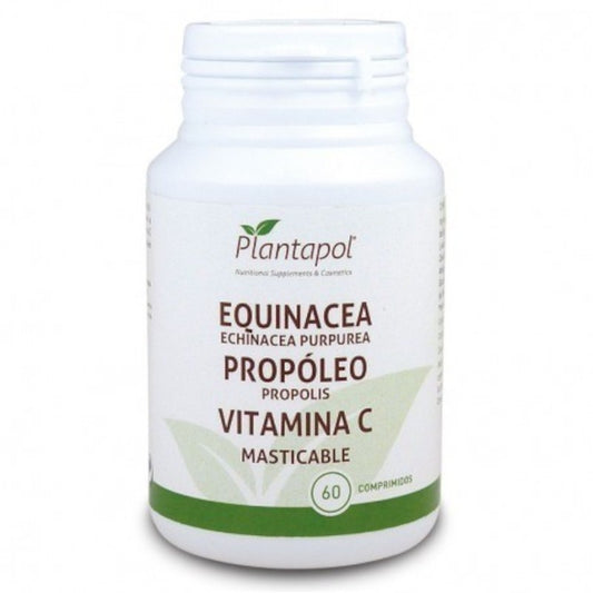 Plantapol Equinácea + Propóleo + Vitamina C 60 Comprimidos-1
