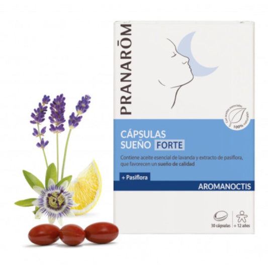 Pranarom Aromanoctis Sueño y Relajación 30 Cápsulas-1