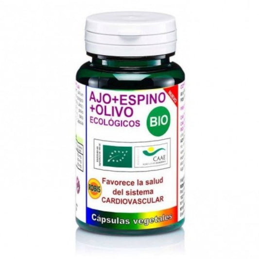 Robis Ajo + Espino + Olivo 60 Cápsulas Eco-1