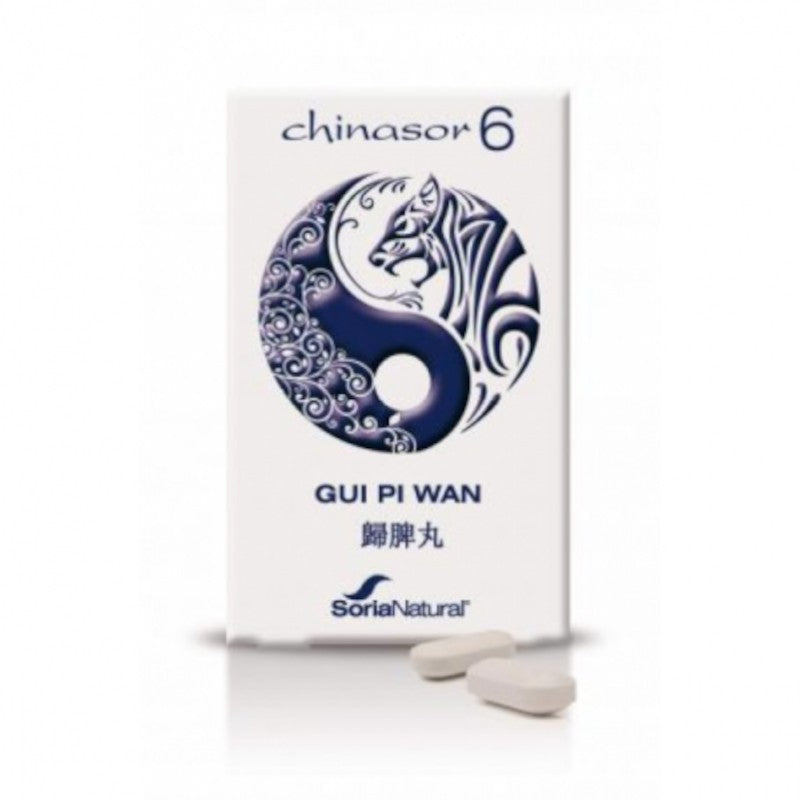 Soria Natural Chinasor 6 Gui Pi Wan 30 Comprimidos-1