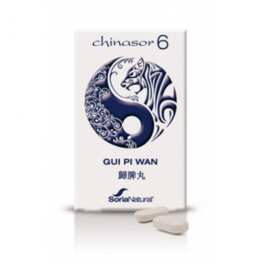 Soria Natural Chinasor 6 Gui Pi Wan 30 Comprimidos-1