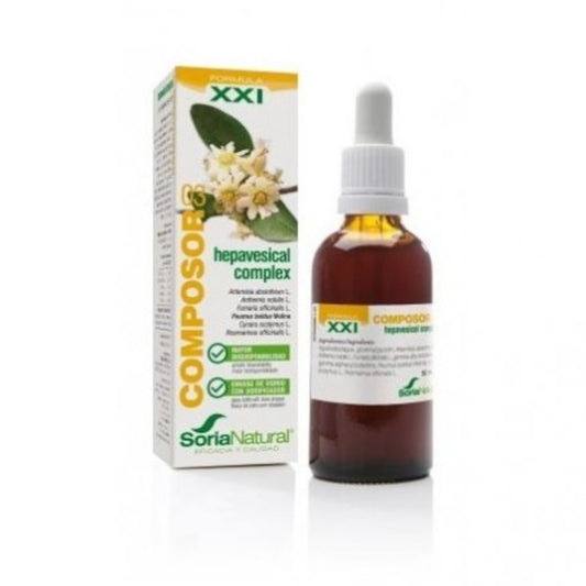 Soria Natural XXI 02-C Hepavesical 30 Comprimidos-1