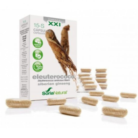 Soria Natural 15-S Eleuterococo 30 Cápsulas-1