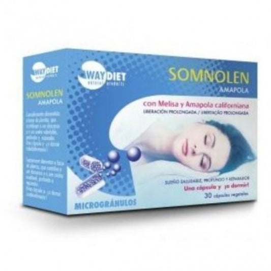 Waydiet Somnolen Amapola 30 Cápsulas-1