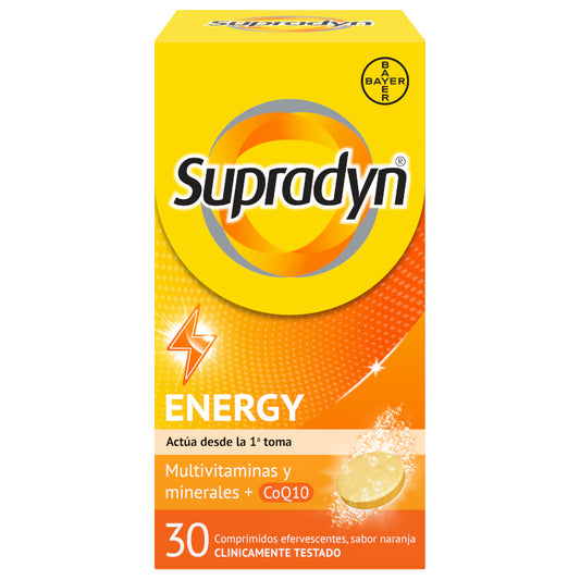 SUPRADYN Energy 30 Comprimidos Efervescentes-1