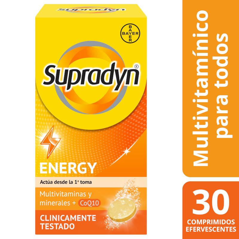 SUPRADYN Energy 30 Comprimidos Efervescentes-3