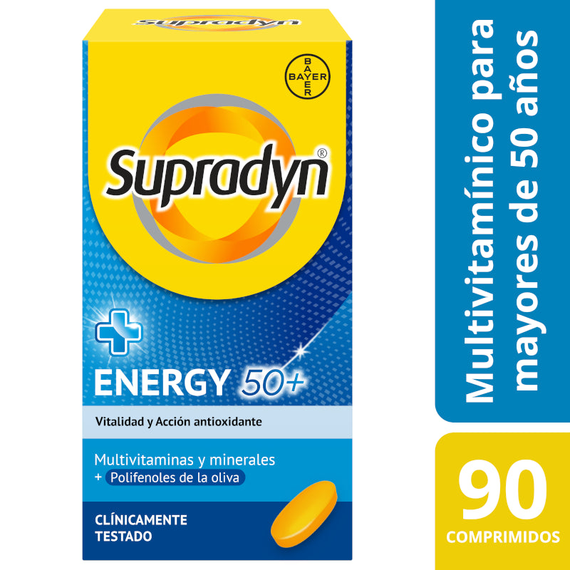 SUPRADYN Energy 50+ Vitaminas Adultos 90 comprimidos-2